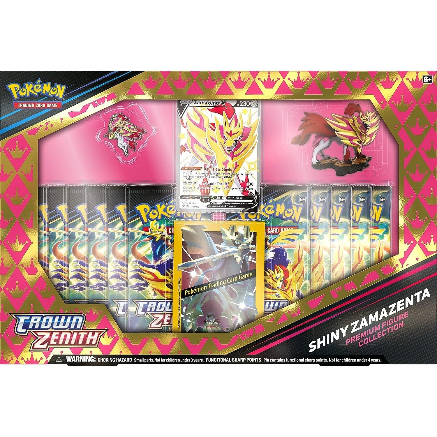 Pokemon - Crown Zenith Shiny Zamazenta Premium Figure Collection