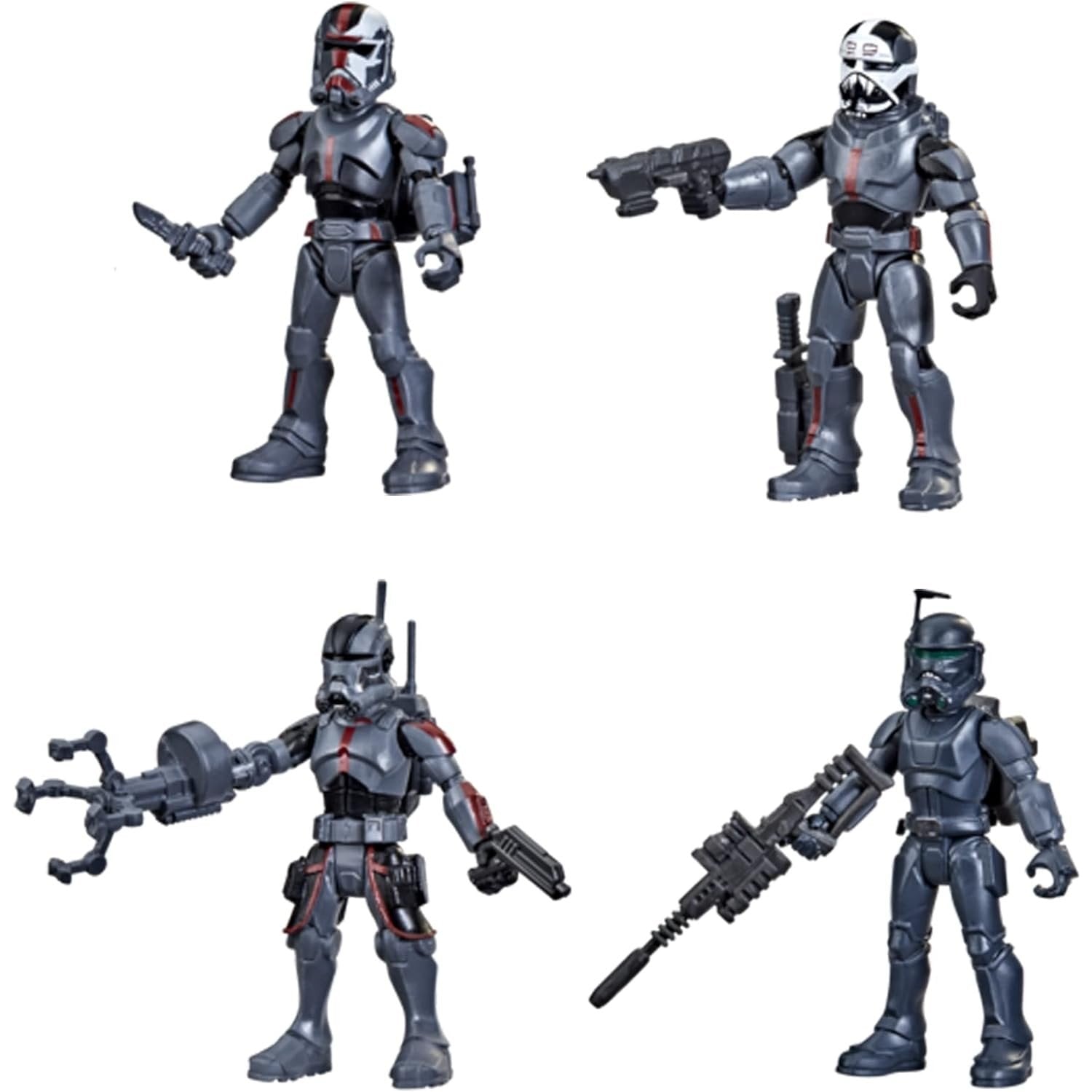 Star Wars - The Bad Batch: Mission Fleet Clone Commando Clash Pack