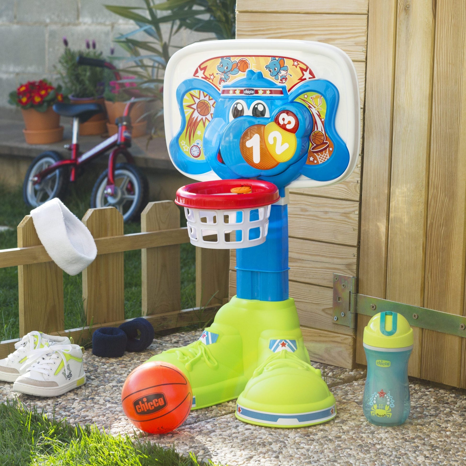 Chicco - Elephant Basketball Hoop