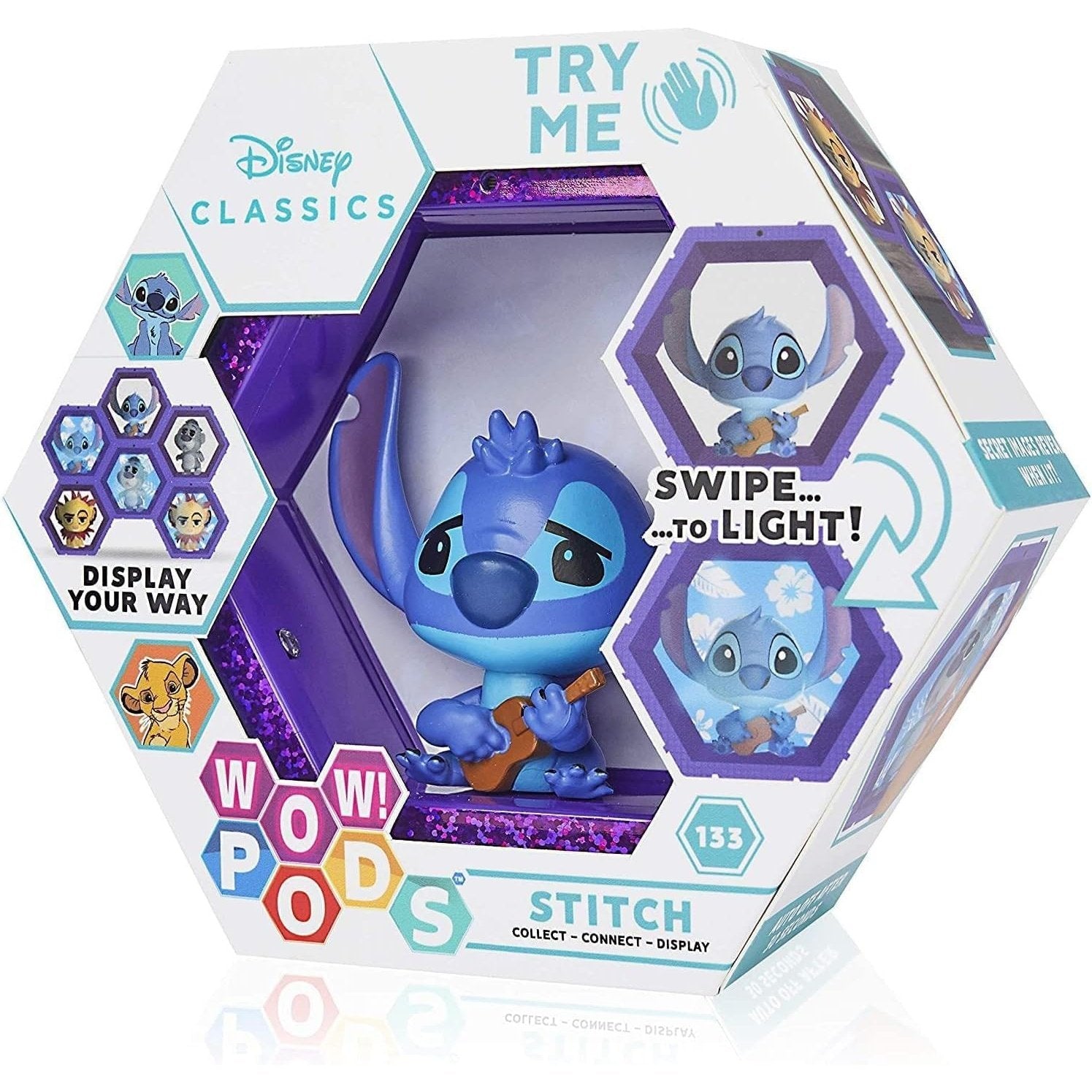 Wow - Pods Disney Classic Collection / Stitch Collectable Light-up Figure