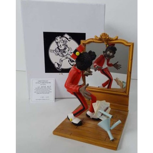 Leblon - Delienne Spirou Le Rayon Noir | Statue With Certificate Of Authenticity